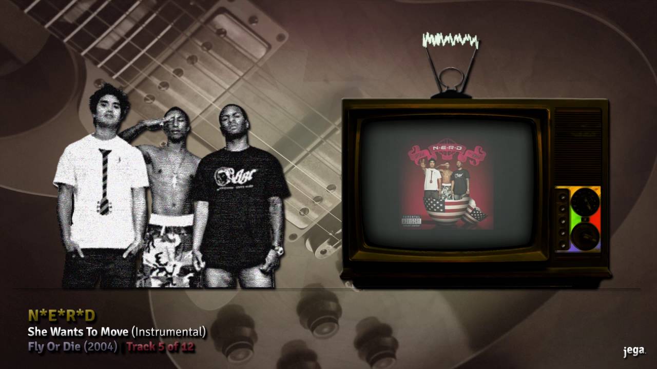 RAP & ROCK. | 12. N*E*R*D - She Wants To Move (Instrumental)