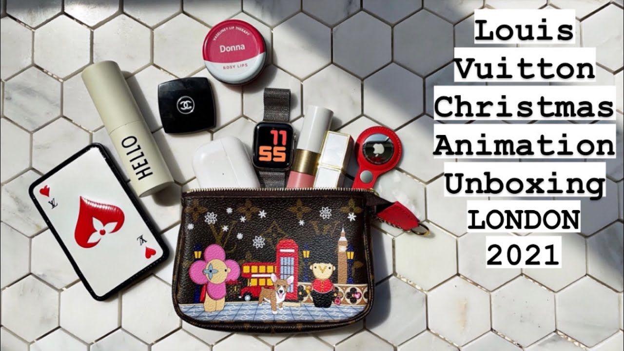 louis vuitton christmas animation 2021