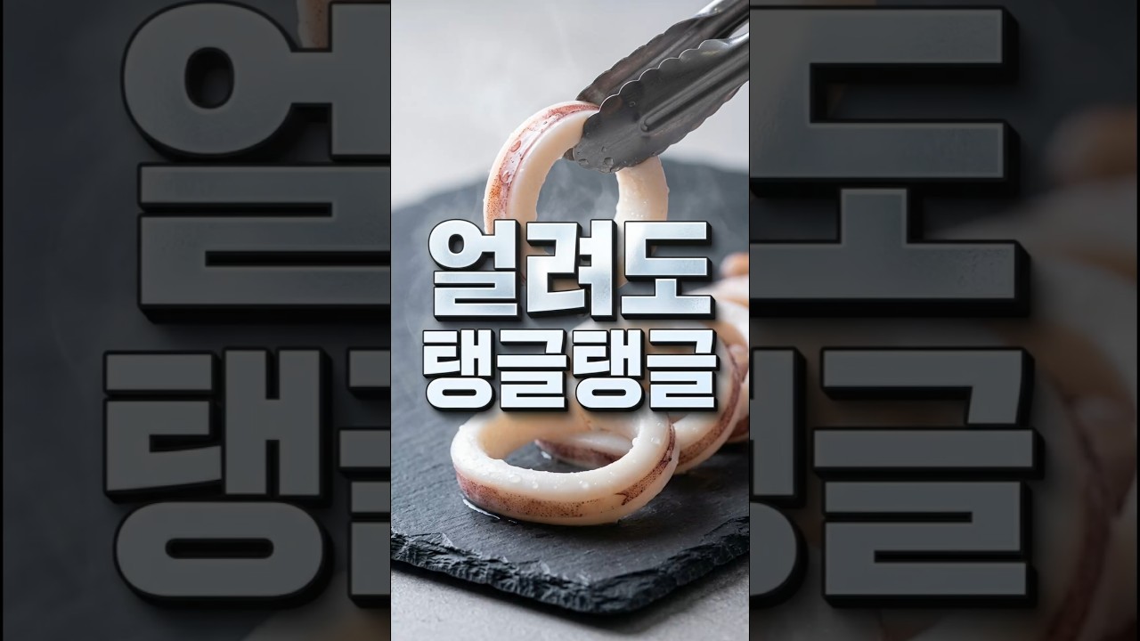 노량진 수산장인이 밝힌 냉동 오징어 보관 비법 — 주방비법 레시피 썸네일