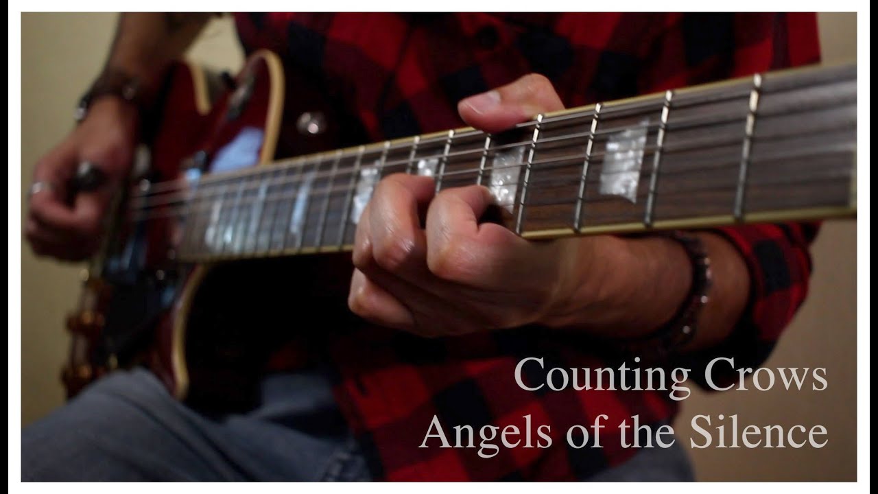 Counting Crows Angels of the Silence (guitar cover) YouTube