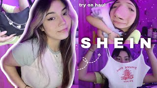 haul: comprinhas na shein | provando roupas aesthetic :)