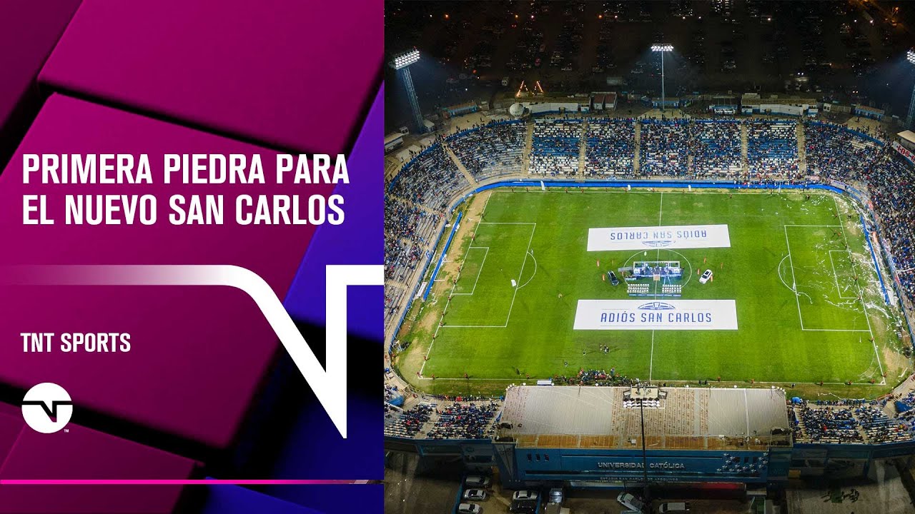 🔴 En vivo: Primera piedra para el nuevo Estadio San Carlos de Apoquindo ...