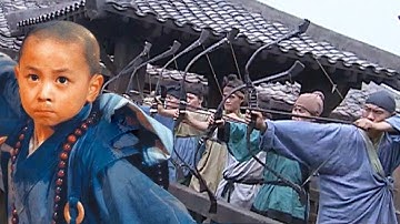 功夫電影！惡霸設陷阱抓住和尚，殊不知他們都是隱藏的高手！#功夫 #movie
