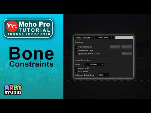 12 Bone Constraints - Tutorial Moho Pro Indonesia - Arby Studio