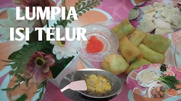LUMPIA ISI TELUR MUDAH DAN PRAKTIS | MY FAMILY VLOG
