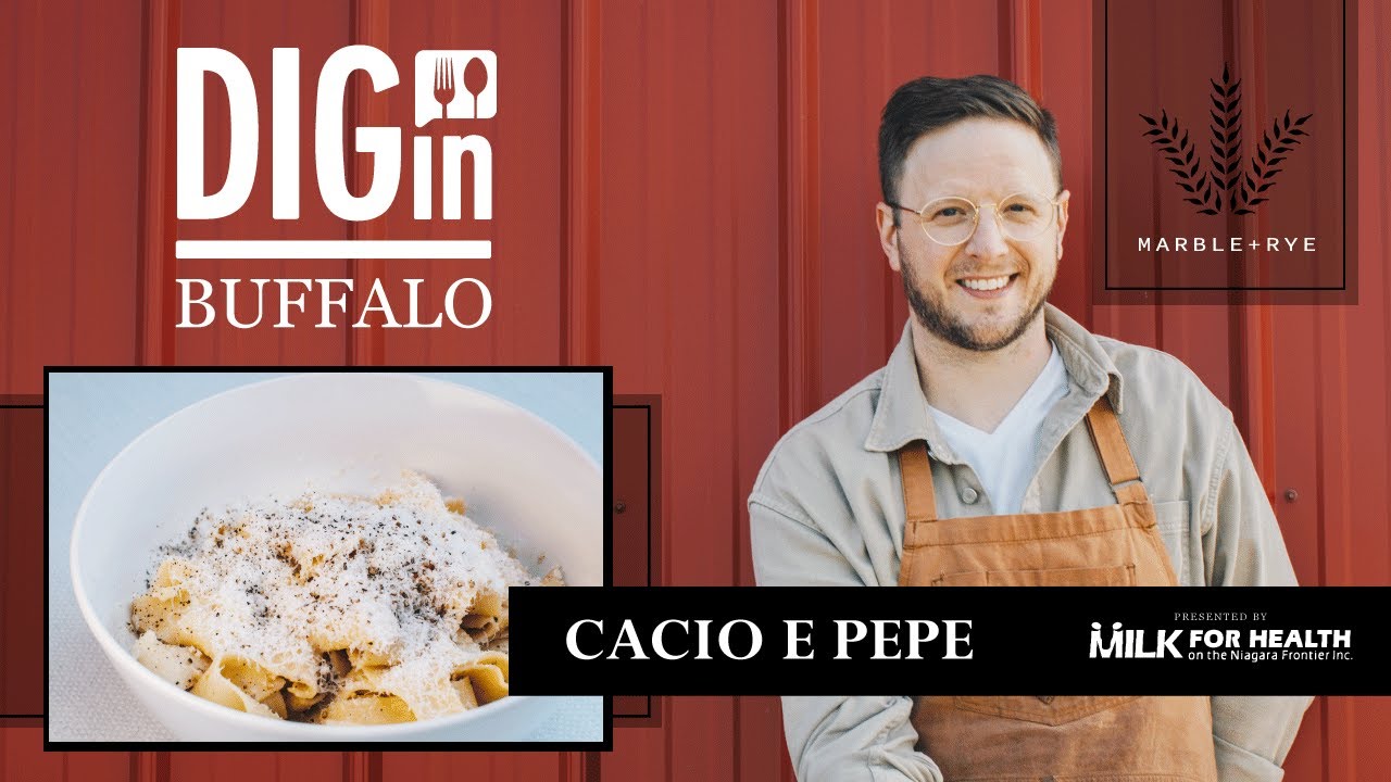 Dig In, Buffalo! Marble+Rye's Cacio e Pepe Pasta - YouTube