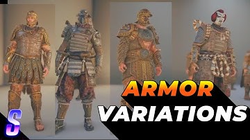 NEW Armor Variants for all heroes : For Honor Y5S2