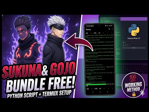 UNLOCK FREE FIRE OB52 PREMIUM ITEMS FOR FREE SUKUNA GOJO BUNDLE TERMUX SCRIPT FULL SETUP 2026 