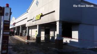 An early morning #fire damages a #Subway store in the #Collegeville  Shopping Center in Collegeville