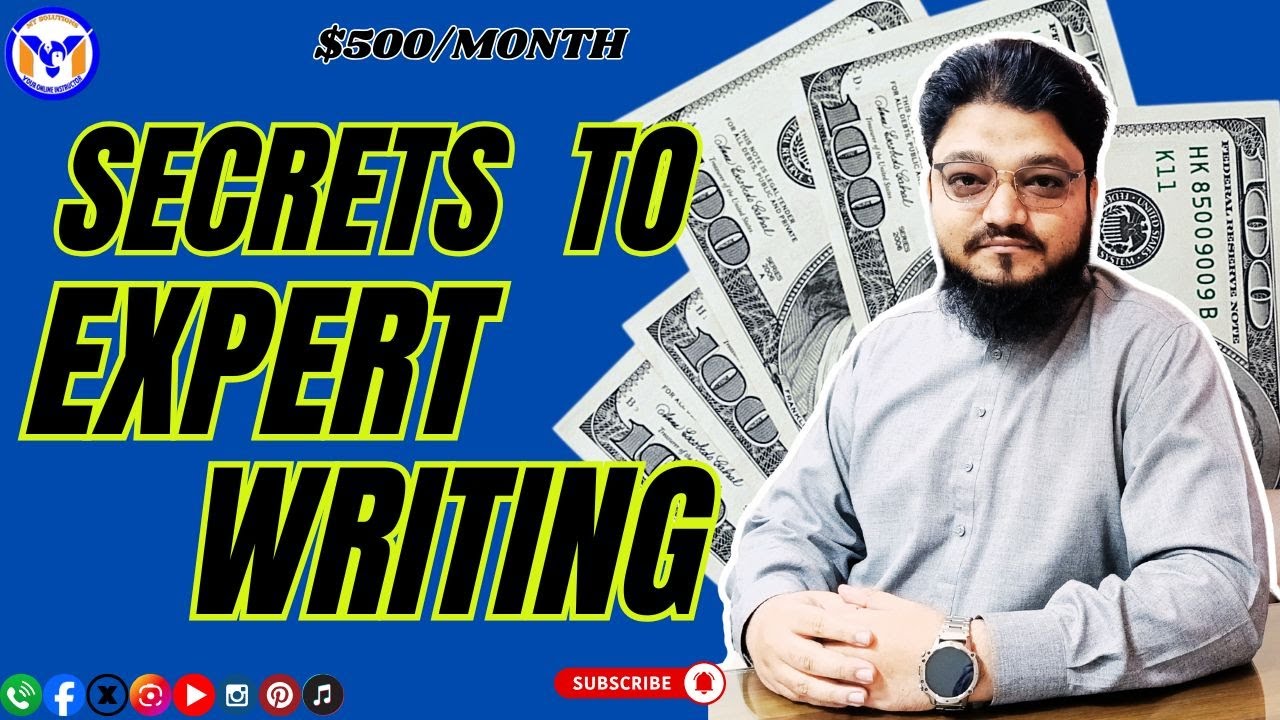 Become a GREAT Content Writer in 30 Days | MY Solutions - YouTube
