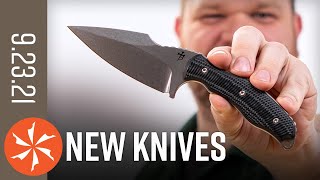 New Knives for the Week of September 23rd, 2021 Just In at KnifeCenter.com