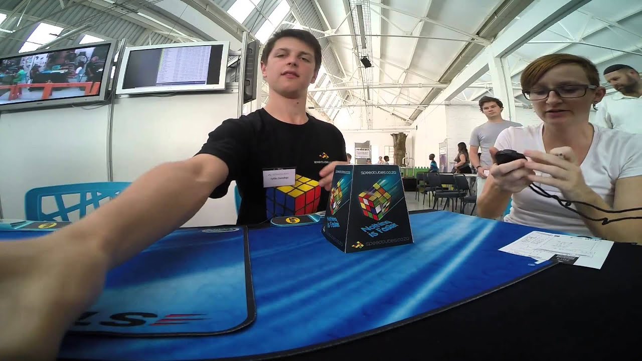 6.86 official Rubik's cube average