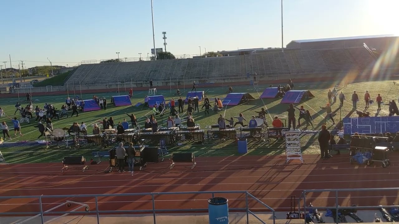 Blueprint for Success Rehearsal Run | Pflugerville HS Marching Band 2018