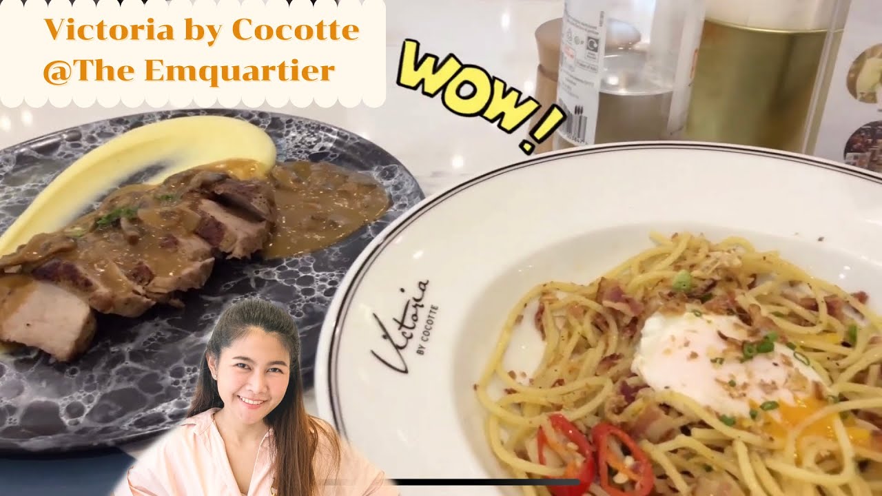 สมัครสมาชิกVictoria by Cocotte The Emquartier ได้กิน chocolate mousse ฟรี-แก้วพาแซ่บ EP.2 | เนื้อหาร้านอาหาร emquartierล่าสุด