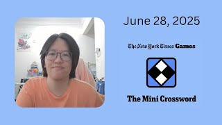 Thumbnail NYT Mini Crossword | June 28, 2025