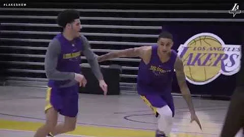 Lonzo Ball Plays Kyle Kuzma 1 On 1FULL 'He Cant Gu...