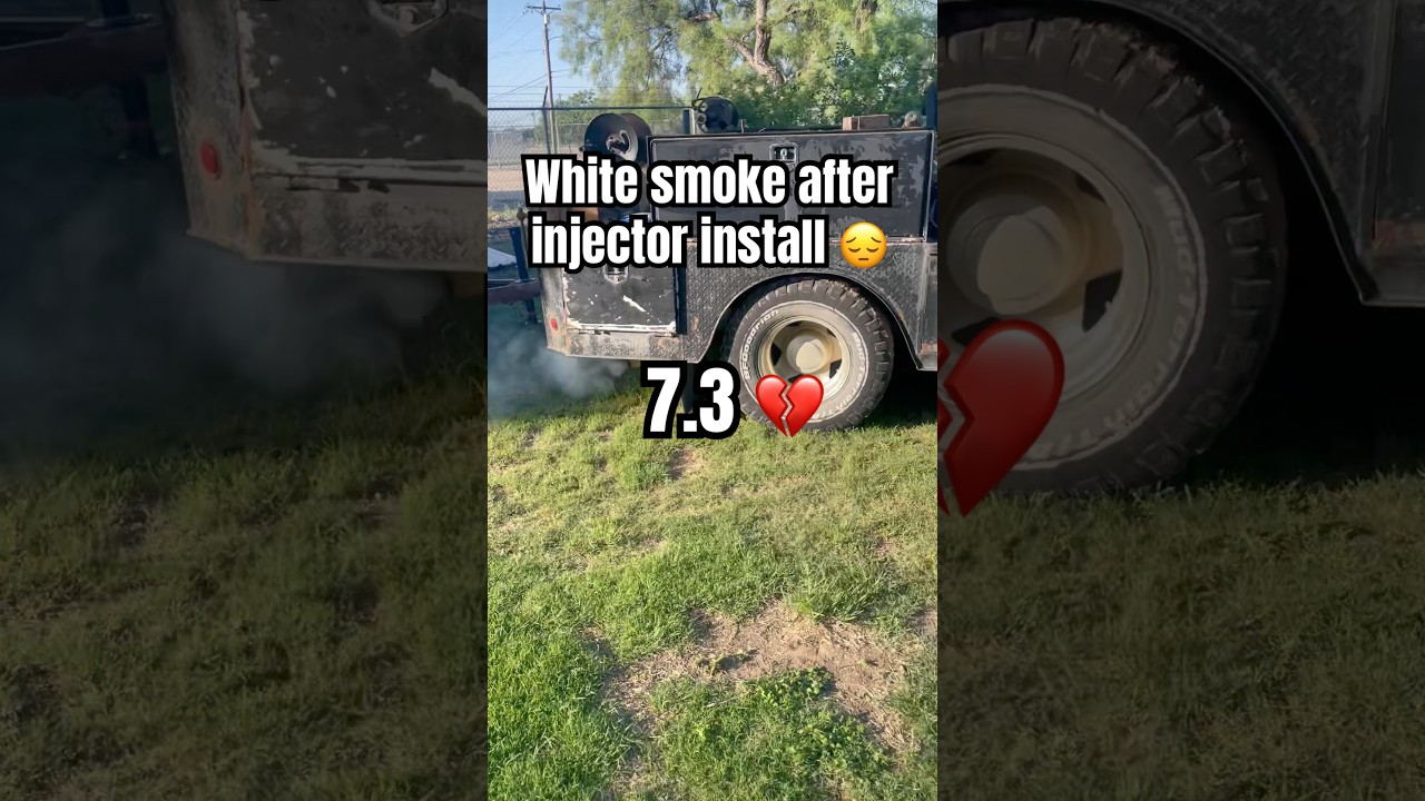 White smoke after “new” injectors. Locating bad injector on 7.3