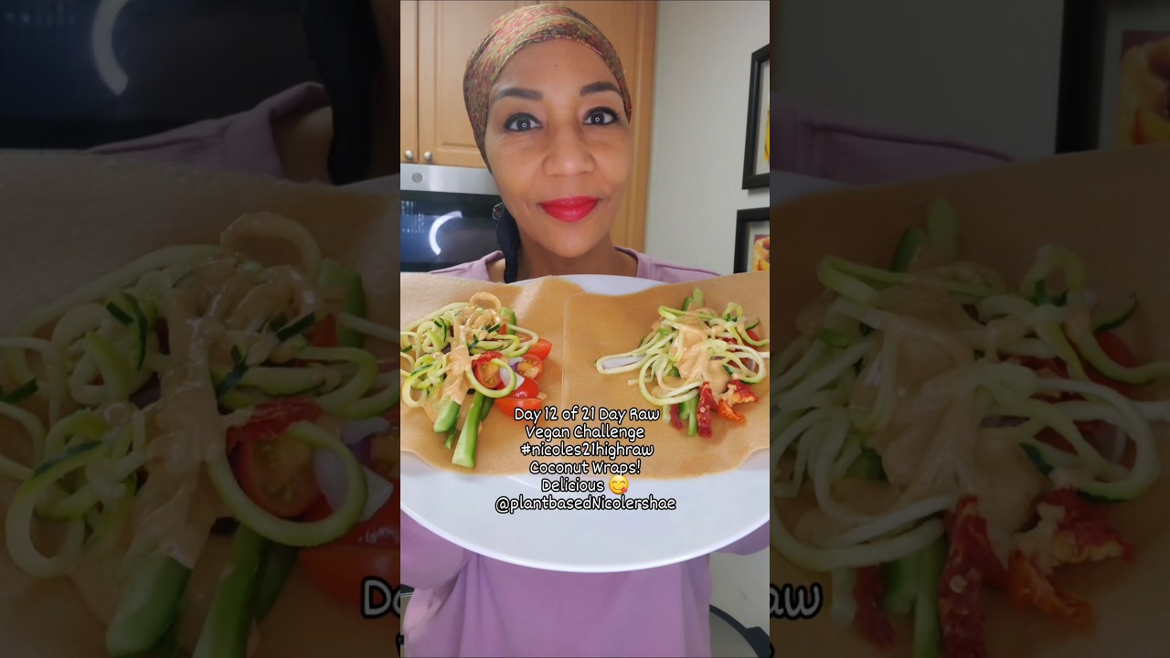 Day 12 of the 21 Day High Raw Vegan Challenge. Yesterday's lunch (Day 11). 