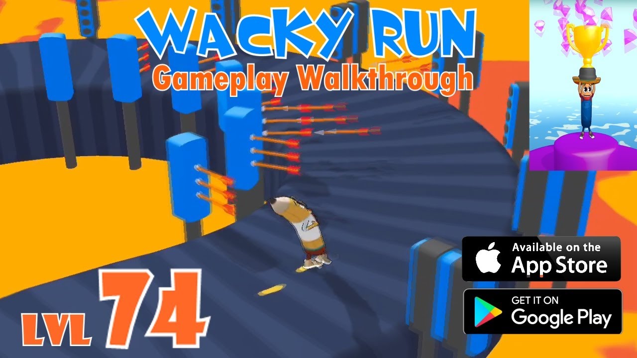 Wacky Run Level 74 - Wacky Run Game - Wacky Run Gameplay - Wacky Run Mod Apk - Crazy Games