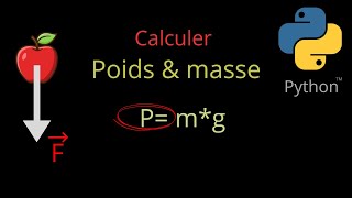 Python Project: Calculate Weight from Mass – Simple & Easy!