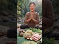 Forest Ramen by the Mountain Stream - Bep Lang #forestcooking #slowliving #cooking #asmr #mukbang