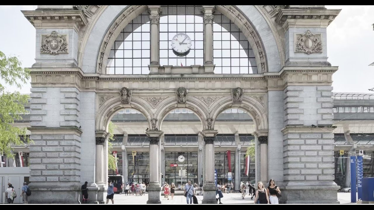 Luzern Hauptbahnhof | Switzerland Walking Tour