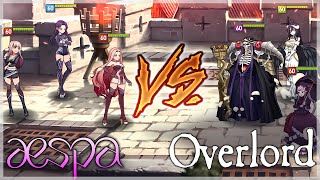 WHICH COLLAB IS BETTER?! (AESPA vs OVERLORD) - Epic Seven