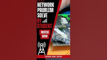 Network Problem Solve By Student || #mobilerepairing #networkproblem #ytshorts #shorts