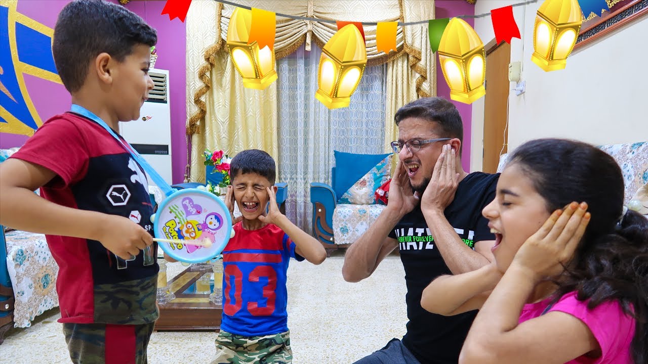 روتين اول يوم رمضان || يوسف صار مسحرجي !! #عائلة_حسام