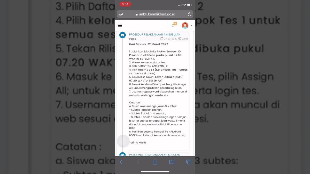 ANBK 2021 Susulan H2