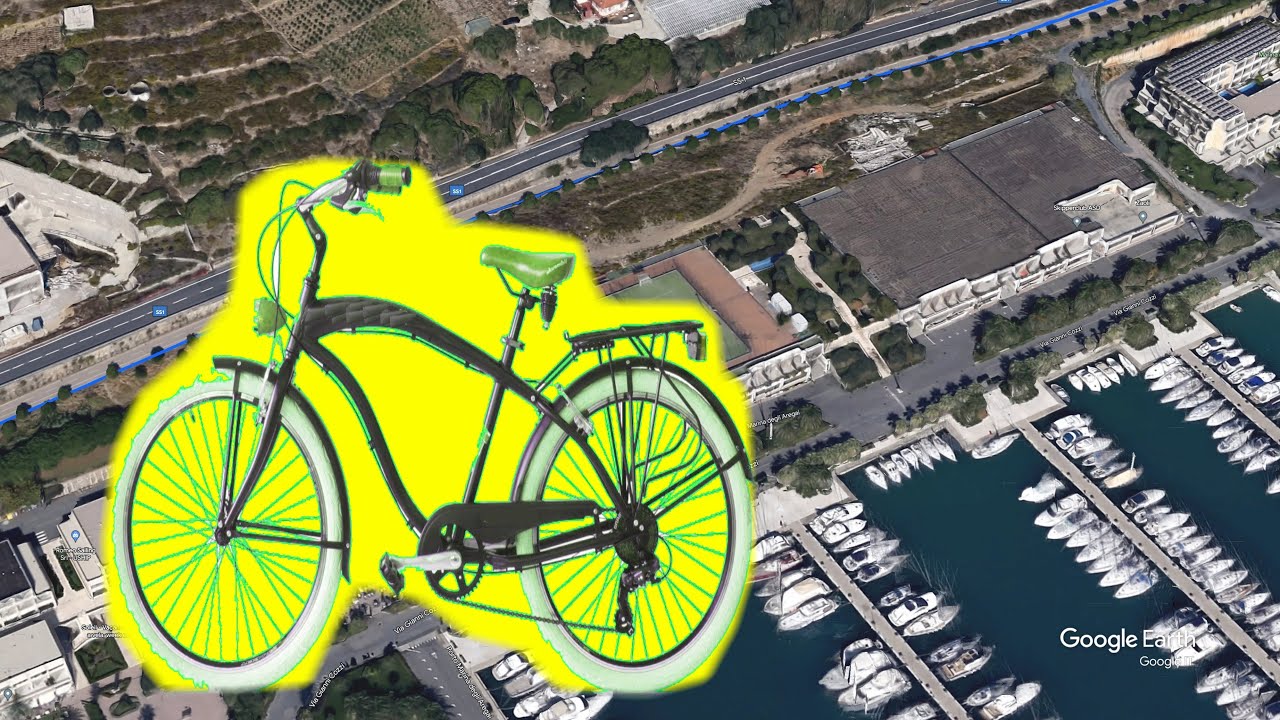 Pista ciclabile Imperia - Radweg Italien - San Lorenzo M, Sanremo, Ospedaletti. Ciclabile dei fiori