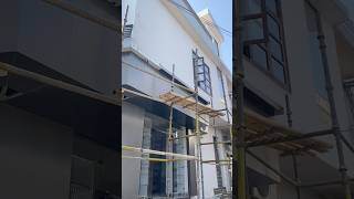 ACP 🙏work installation ￼#viral #frontelevation #housedesign #shortsfeed #shorts #unique fabrication