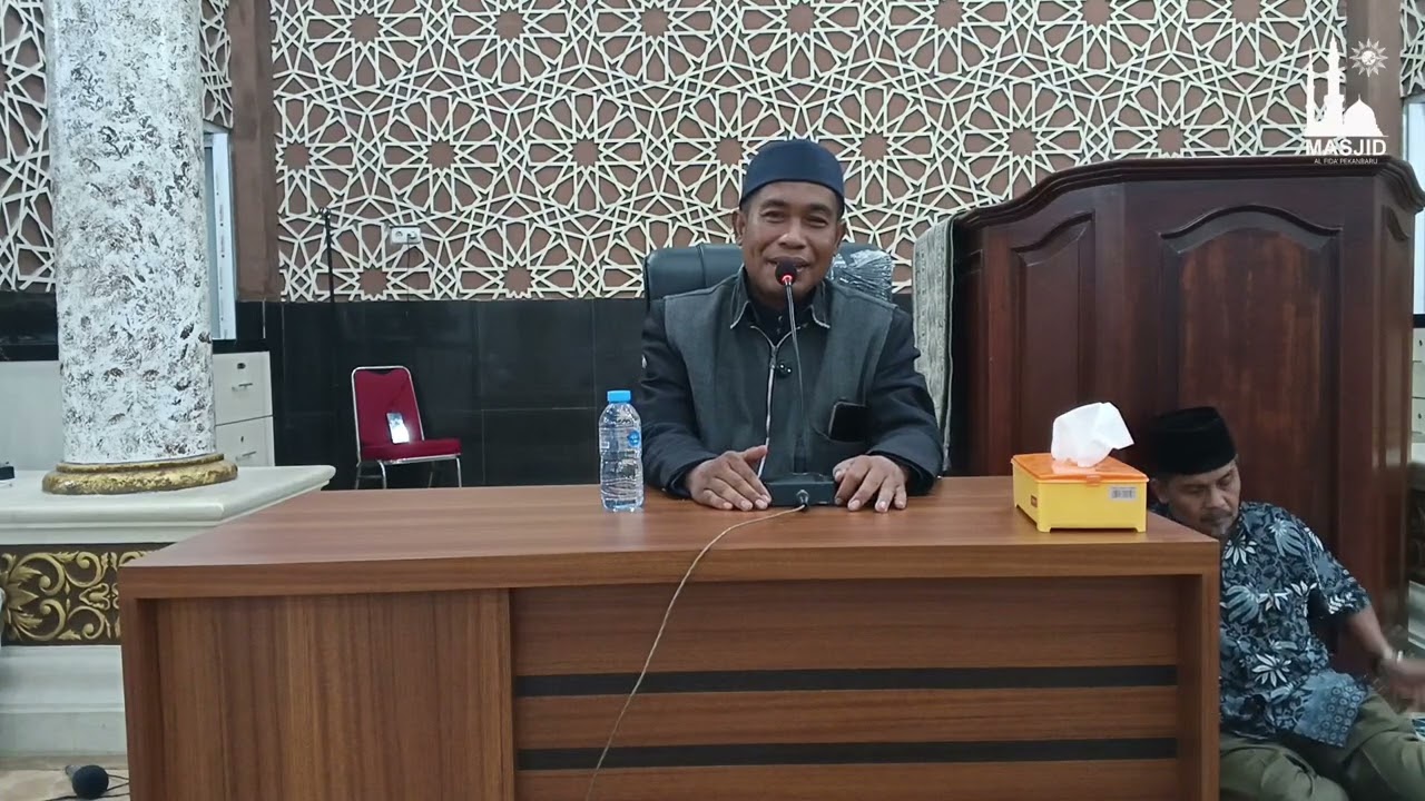 Taushiyah Ramadhan bersama Ust. Zulhusni Domo di Masjid Al-Fida Muhammadiyah Kota Pekanbaru 