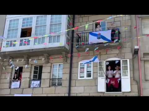 A Rúa Arcebispo Malvar celebra o Día das Letras Galegas