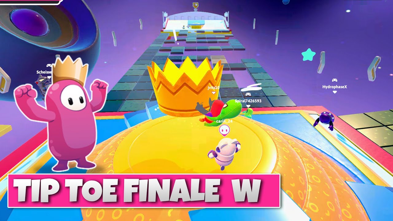 🏆 TIP TOE FINALE WIN | Fall Guys Season 2 Gameplay