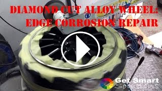 Diamond Cut Alloy Wheel Repair: Edge Corrosion