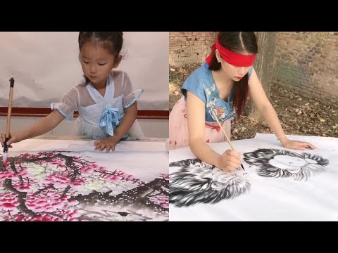 Video Thử Vẽ Bức Tranh 3D - Vẽ Tranh Bằng Màu Nước |P1-... - youtube