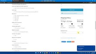 Calculate shipping  time & cost estimate OpenCart