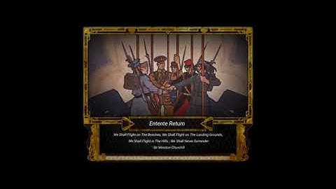 Hoi4 Red flood Custom Super Event : Entente Return ("It