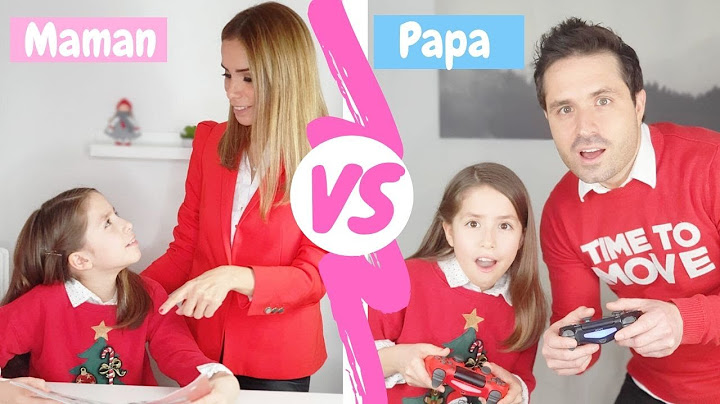 avec ma maman VS avec mon papa // KIARA PARIS😂🌷💕