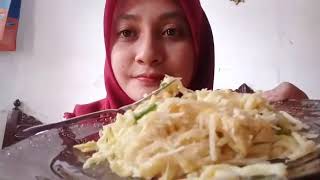 MUKBANG SPAGHETTI!! Ala durasi pendek