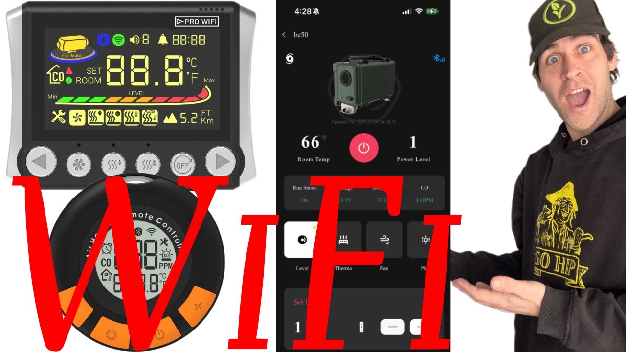 Самый совершенный обогреватель в истории — система управления Sunster TB10PRO.