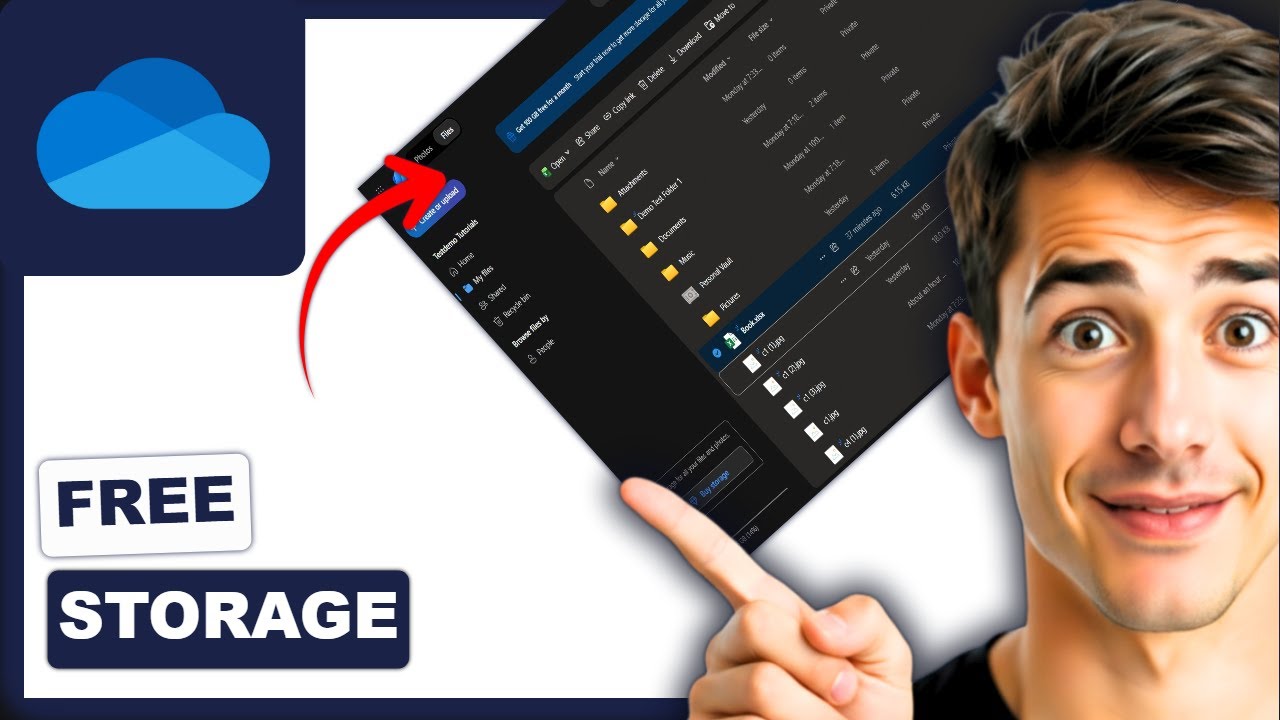 Как использовать бесплатное облачное хранилище Microsoft OneDrive (самый простой способ) (руковод...