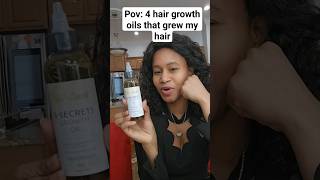 Hair Growth oil&#39;s that grew my hair #shorts #youtuber #hairgrowthoil #hairgrowth #natural