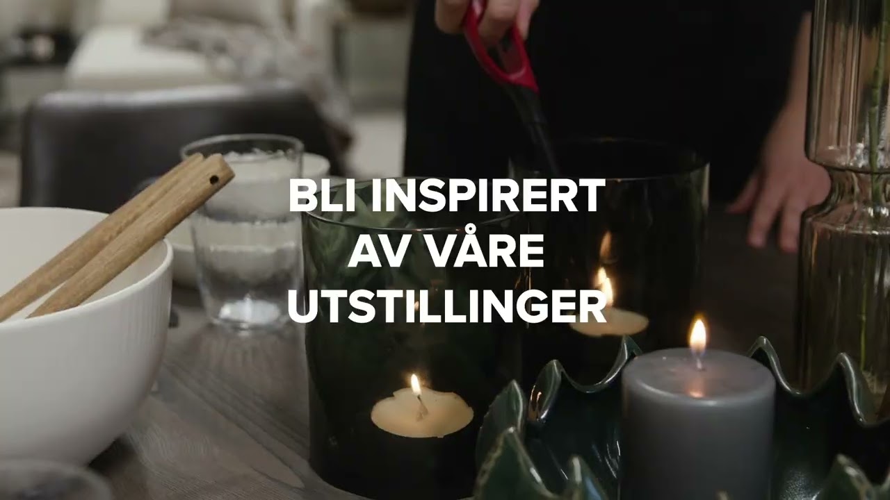 Bli inspirert av våre utstillinger