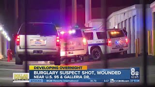 Henderson Police shoot, injure burglary suspect near Galleria, US 95