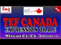 Expression Orale TEF Canada 2025   Préparation Complète à l’Expression Orale TEF Canada