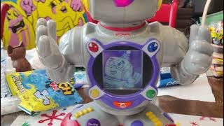Fisher-Price / Mattel Kasey The Kinderbot robot toy - Science - Wonderful World cartridge