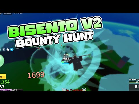 BISENTO V2] UPGRADED BISENTO?! + FIGHTING GREYBEARD/WHITEBEARD IN BLOX  PIECE! 