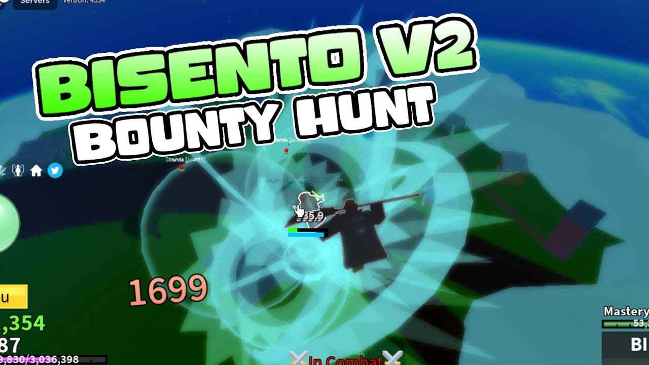 Becoming Whitebeard Combo And Bounty hunting『Quake + Bisento +